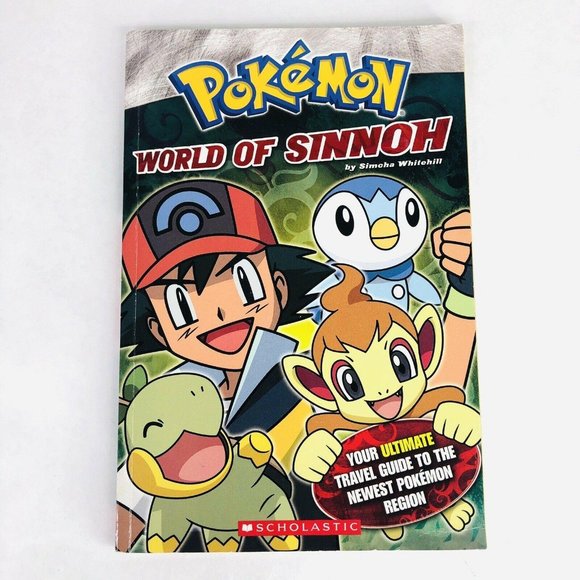 3 Scholastic Pokémon Chapter Books World Of Sinnoh With Poster Galactic Battles - Picture 6 of 10